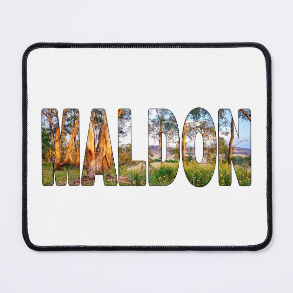 Item preview, MALDON - Historic Gold Rush Town Victoria Gums Wildflowers at Sunrise designed and sold by Adam Gormley.