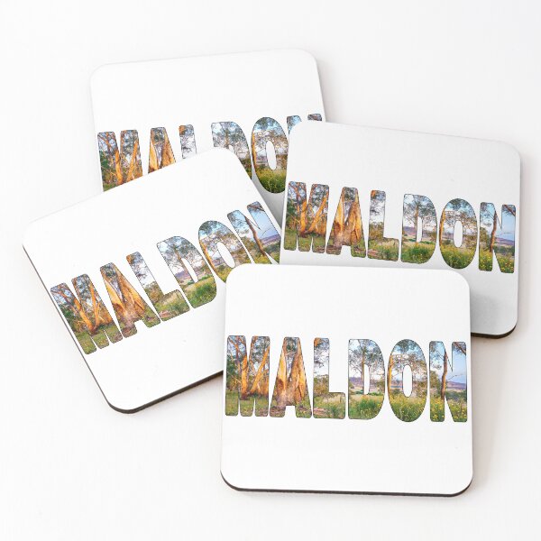 Item preview, MALDON - Historic Gold Rush Town Victoria Gums Wildflowers at Sunrise designed and sold by Adam Gormley.