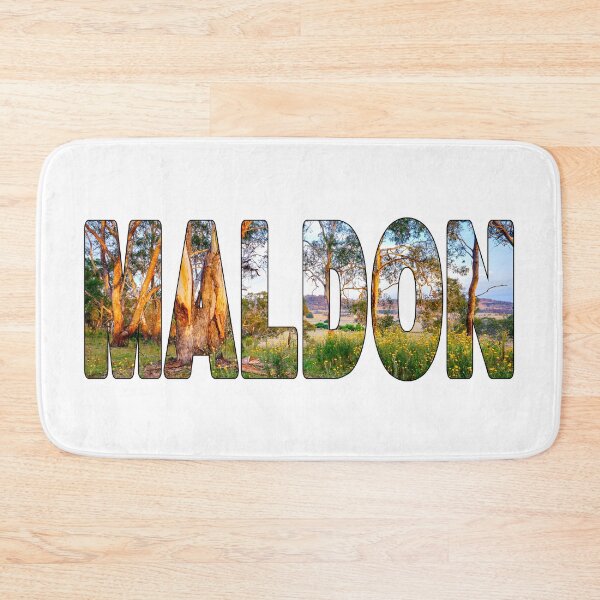 Item preview, MALDON - Historic Gold Rush Town Victoria Gums Wildflowers at Sunrise designed and sold by Adam Gormley.