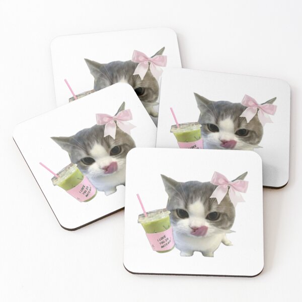 Item preview, matcha pilates princess kitty designed and sold by menheraaudino.