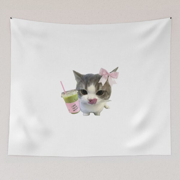Item preview, matcha pilates princess kitty designed and sold by menheraaudino.
