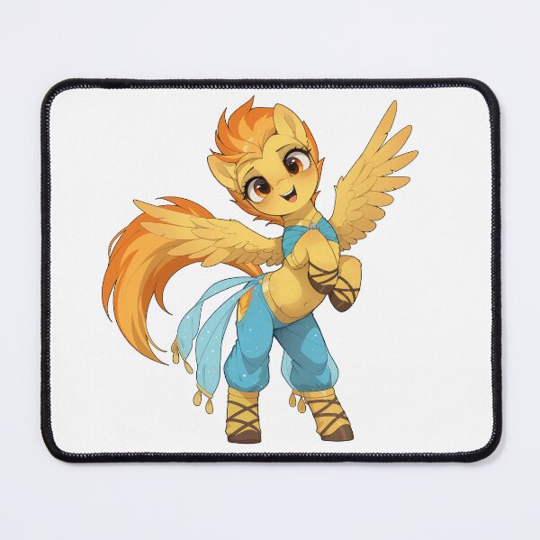 Item preview, Spitfire Belly Dancer Pony designed and sold by CeluniaMoon's Art - Cute Furry, Anime, and More! .