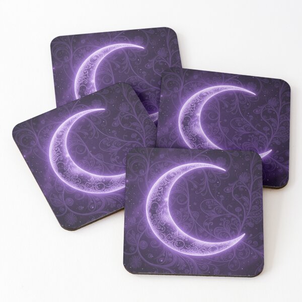 Aperçu de l'œuvre Purple Moon créée et vendue par PixiePlots.