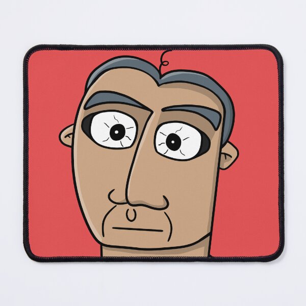 Item preview, Wide-Eyed Minimalist Portrait designed and sold by shopdiego.