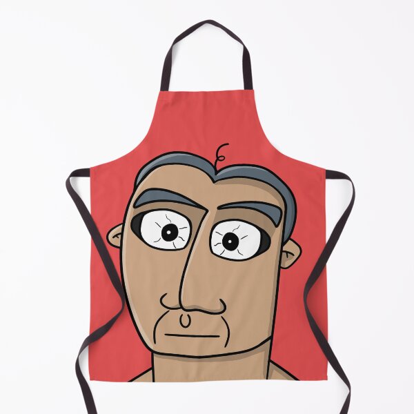 Item preview, Wide-Eyed Minimalist Portrait designed and sold by shopdiego.