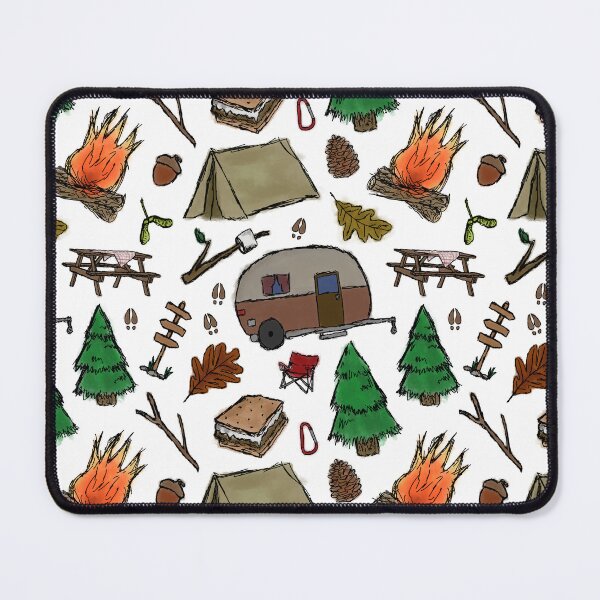 Item preview, Camping Pattern - Watercolor designed and sold by SelenaElleen.