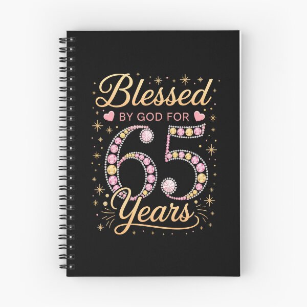 Item preview, Womens Blessed By God For 65 Years Old 65th Birthday Party designed and sold by fferomananul.