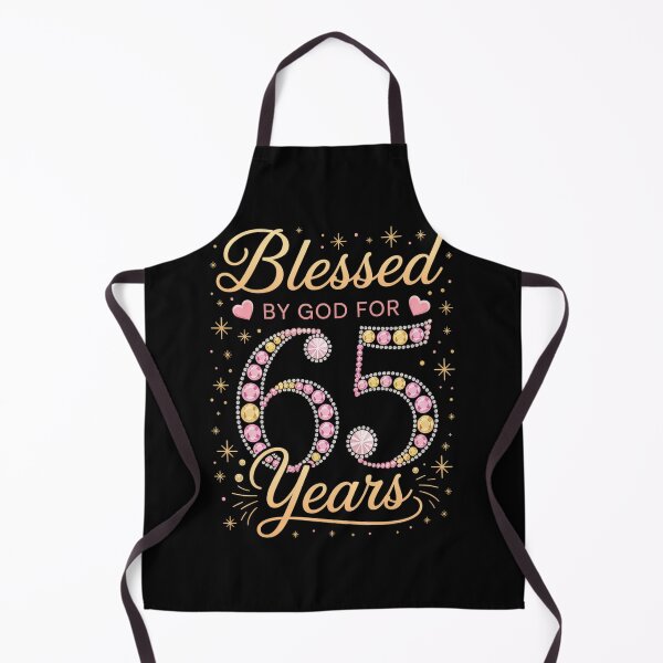 Item preview, Womens Blessed By God For 65 Years Old 65th Birthday Party designed and sold by fferomananul.