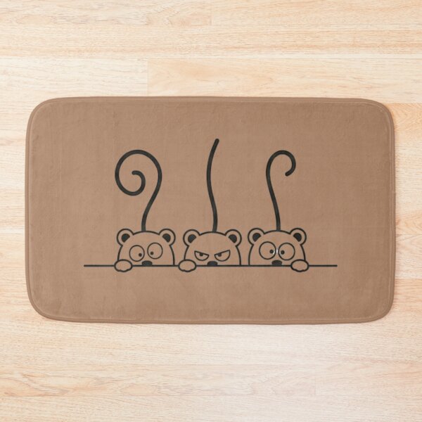 Item preview, Three Peeking Mice Cute Rodent Lover designed and sold by Covent Vaughn.