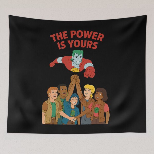 Item preview,  Captain Planet The Power Is Yours designed and sold by Piece-Of-Art.