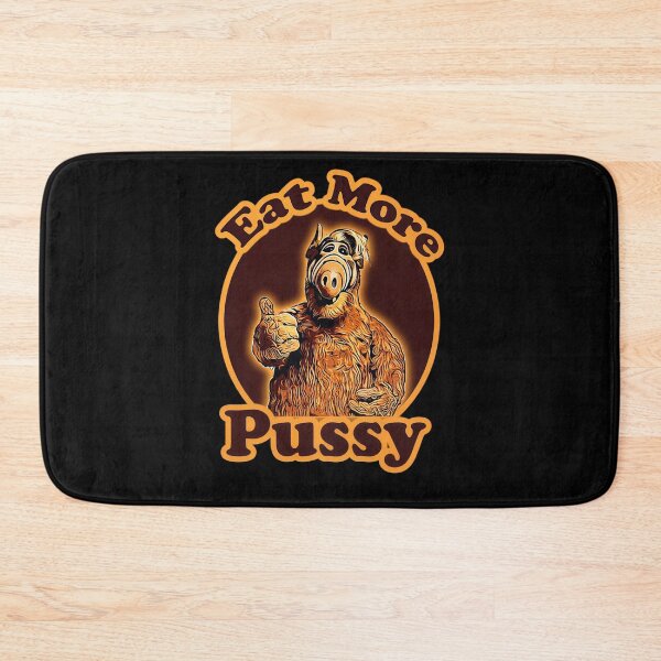Item preview, Funny Alien Retro Humor - Eat More Pussy Art designed and sold by The Midnight Library - Book Lover Gifts & Kindle Accessories.