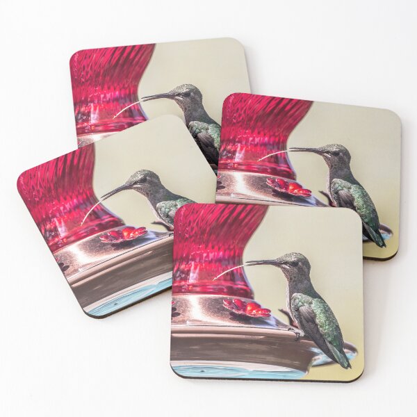 Item preview, Anna's Hummingbird With It's Tongue Out designed and sold by CarolM.