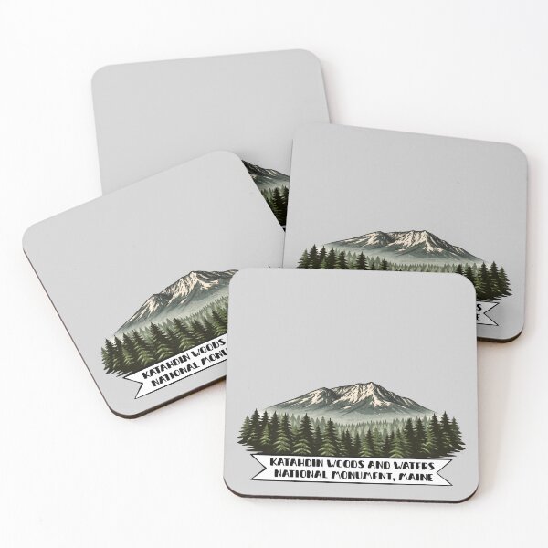 Item preview, Katahdin Woods and Waters National Monument Design – Maine Mountain Forest Graphic designed and sold by SimplyJasper.