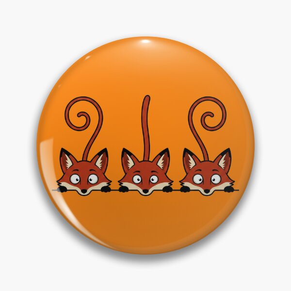 Item preview, Three Foxes Peeking Woodland Animal Lover Wildlife designed and sold by Covent Vaughn.