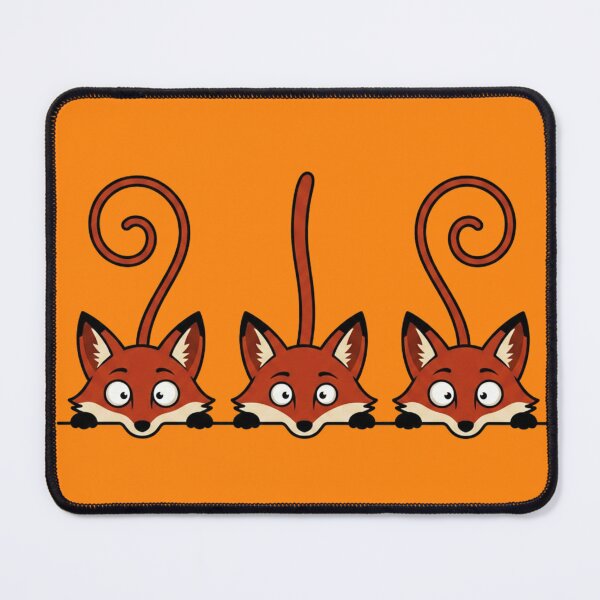 Item preview, Three Foxes Peeking Woodland Animal Lover Wildlife designed and sold by Covent Vaughn.