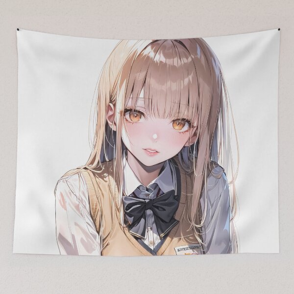 Item preview, Mahiru Shiina Angel Next Door School Elegance Soft Portrait designed and sold by Tokyonomad.
