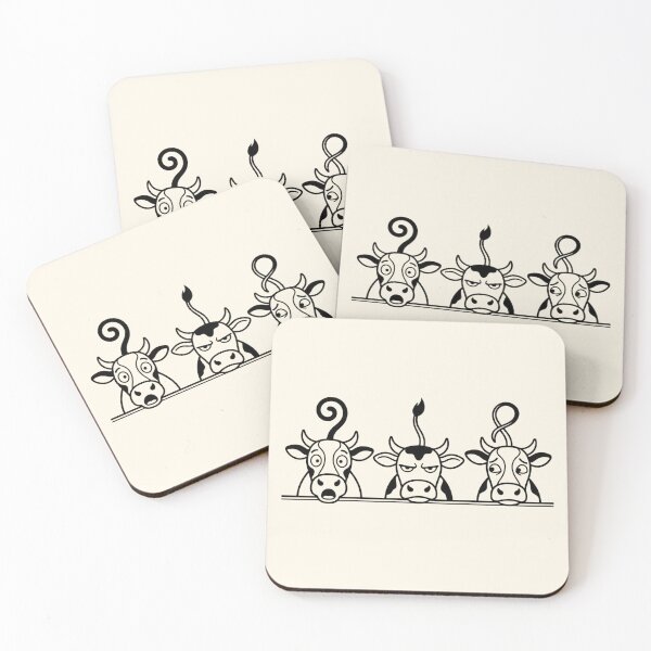 Item preview, Cow Moods Funny Farm Animal Farmer Gift designed and sold by Covent Vaughn.