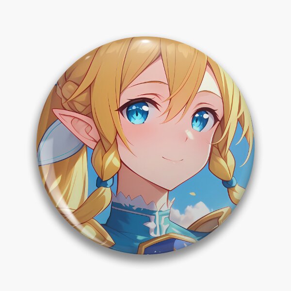 Item preview, Leafa Sword Art Online Anime Girl Bright Fantasy Sky Armor Beauty designed and sold by Tokyonomad.