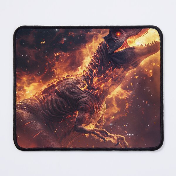Item preview, Inferno T Rex Cosmic Art designed and sold by QuantumDrift.