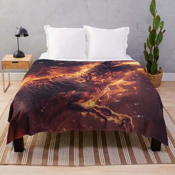 Item preview, Inferno T Rex Cosmic Art designed and sold by QuantumDrift.