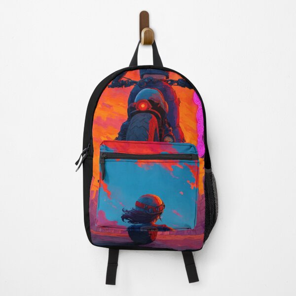 Item preview, Facing the Sunset Cloud on Motorcycle designed and sold by paulonfire.