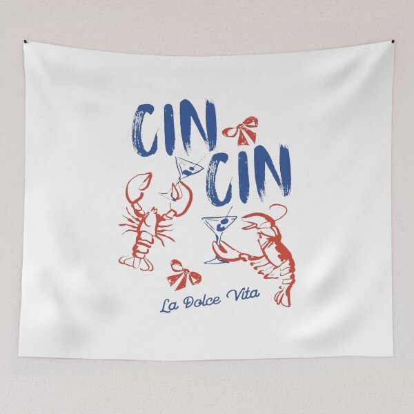 Item preview, Cin Cin La Dolce Vita Lobster  designed and sold by HeidixHDesigns.