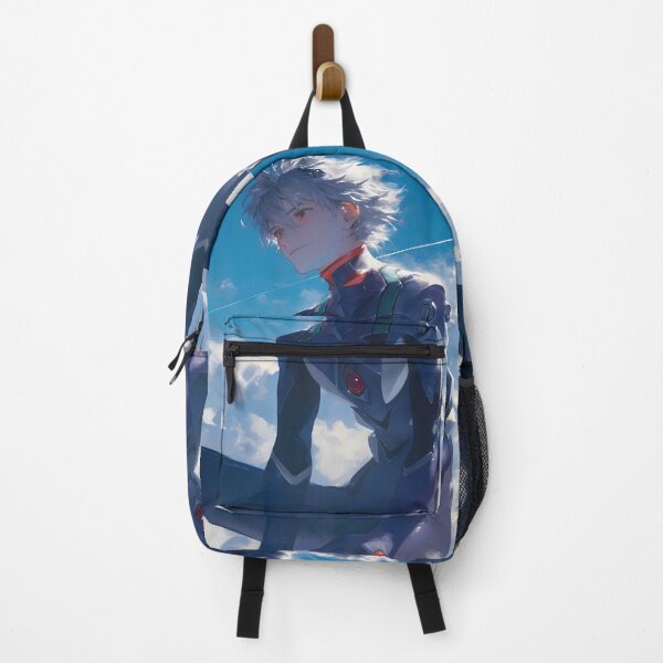 Item preview, Kaworu Nagisa Neon Genesis Evangelion Anime Sky Serene ethereal Calm designed and sold by Tokyonomad.