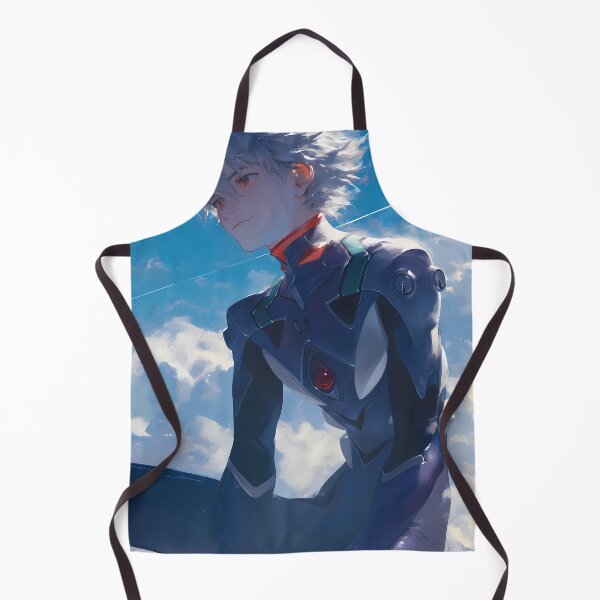 Item preview, Kaworu Nagisa Neon Genesis Evangelion Anime Sky Serene ethereal Calm designed and sold by Tokyonomad.