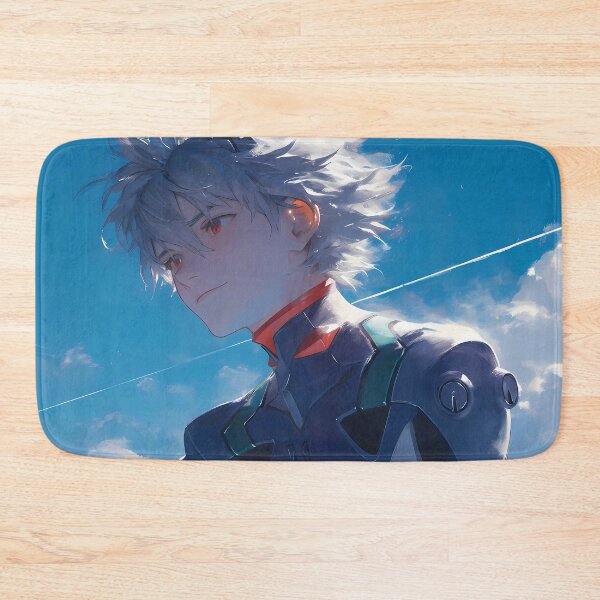 Item preview, Kaworu Nagisa Neon Genesis Evangelion Anime Sky Serene ethereal Calm designed and sold by Tokyonomad.