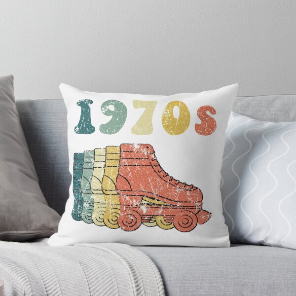 Item preview, 1970s Roller Skate Tshirt Repeat & Distressed Style designed and sold by phoxydesign.