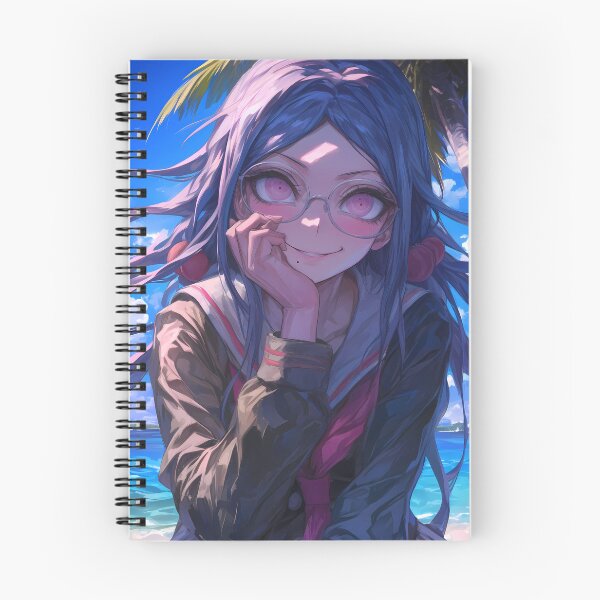 Item preview, Toko Fukawa Danganronpa Anime Girl Beach Bright Quirky Fun Colorful designed and sold by Tokyonomad.