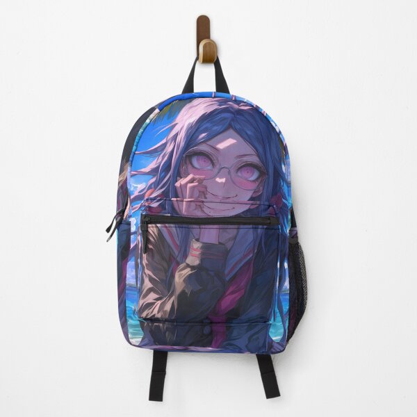 Item preview, Toko Fukawa Danganronpa Anime Girl Beach Bright Quirky Fun Colorful designed and sold by Tokyonomad.