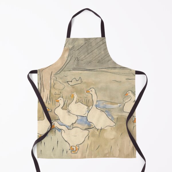 Item preview, Ducks, Soft Muted Colors, Vintage Landscape designed and sold by vintagevivian.