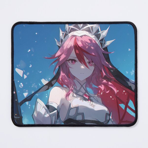Item preview, Rosaria Genshin Impact Game Cathedral Chill Night Ice Gothic Anime Girl designed and sold by Tokyonomad.