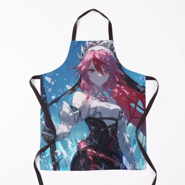 Item preview, Rosaria Genshin Impact Game Cathedral Chill Night Ice Gothic Anime Girl designed and sold by Tokyonomad.