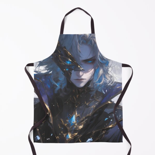 Item preview, Dainsleif Genshin Impact Game Mask Frost Light Noble Dark Fantasy Warrior designed and sold by Tokyonomad.