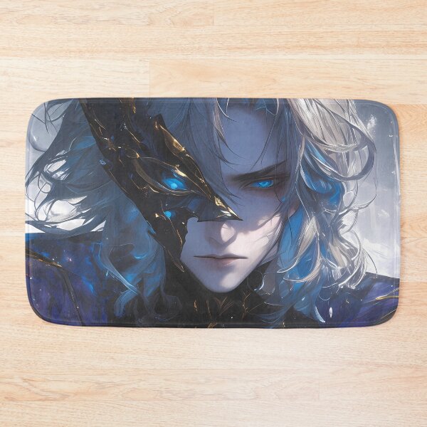 Item preview, Dainsleif Genshin Impact Game Mask Frost Light Noble Dark Fantasy Warrior designed and sold by Tokyonomad.