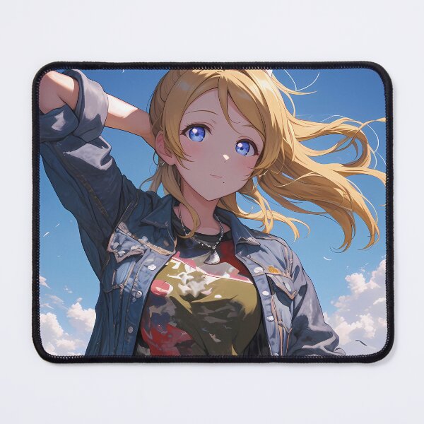 Item preview, Eli Ayase Love Live Anime Girl Summer Field Breeze Casual Sky Warm Light designed and sold by Tokyonomad.