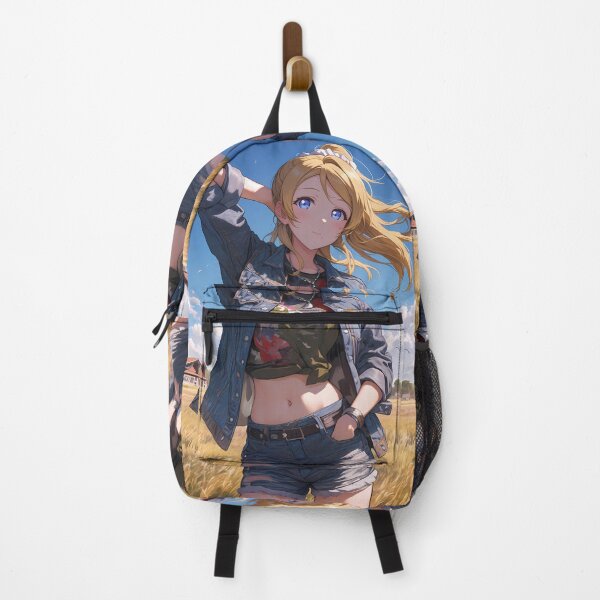 Item preview, Eli Ayase Love Live Anime Girl Summer Field Breeze Casual Sky Warm Light designed and sold by Tokyonomad.