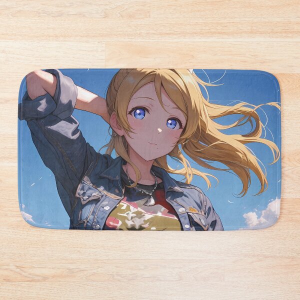 Item preview, Eli Ayase Love Live Anime Girl Summer Field Breeze Casual Sky Warm Light designed and sold by Tokyonomad.