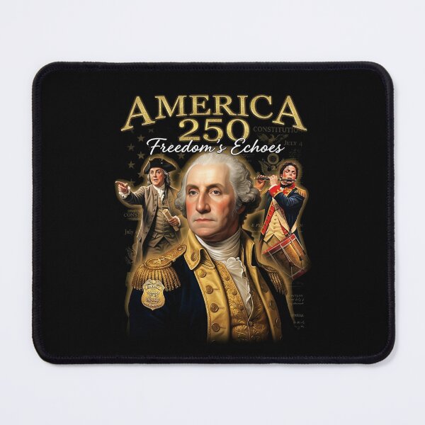 Item preview, America 250: Freedom's Echoes - Historical Mashup Design designed and sold by  The Midnight Library - Book Lover Gifts & Kindle Accessories.
