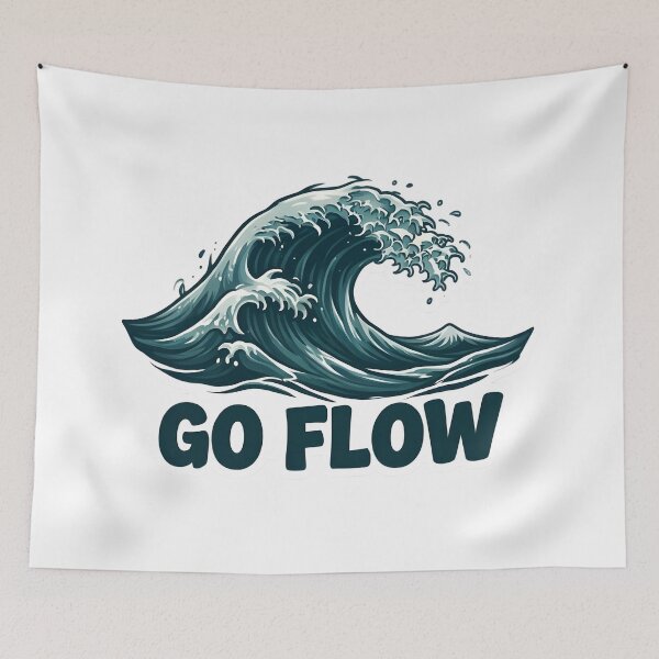 Item preview, Go Flow River designed and sold by SurajDesigns.