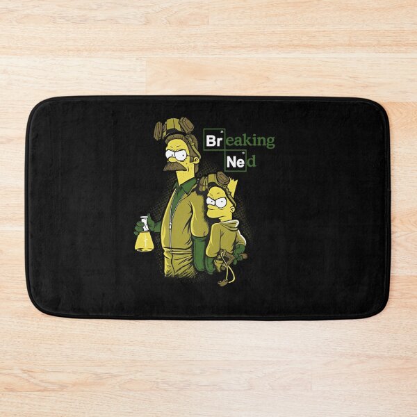 Item preview, Breaking Ned - Flanders and Bart Mashup designed and sold by  The Midnight Library - Book Lover Gifts & Kindle Accessories.