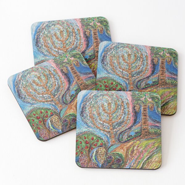 Item preview, The Roots of Menorah designed and sold by Elena Kotliarker.