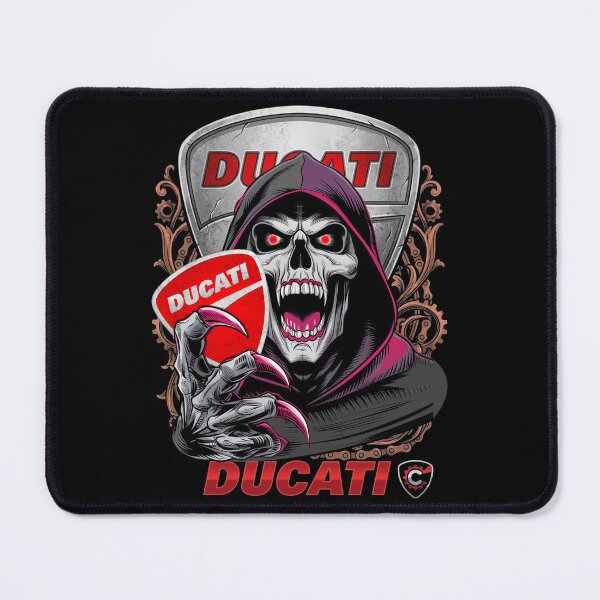 Item preview, Ducati Grim Reaper - Dark Biker Edition designed and sold by  The Midnight Library - Book Lover Gifts & Kindle Accessories.