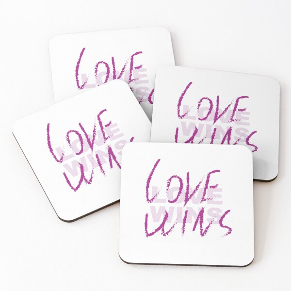 Item preview, LOVE WINS designed and sold by Toccami la mano e ti sentirò.