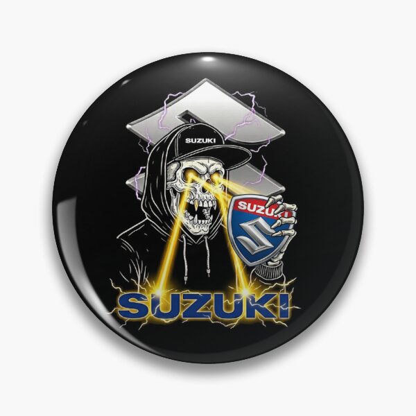 Artikelvorschau, Suzuki Skeleton Biker – Electric Lightning Grafik entworfen und verkauft von The Midnight Library - Book Lover Gifts & Kindle Accessories.