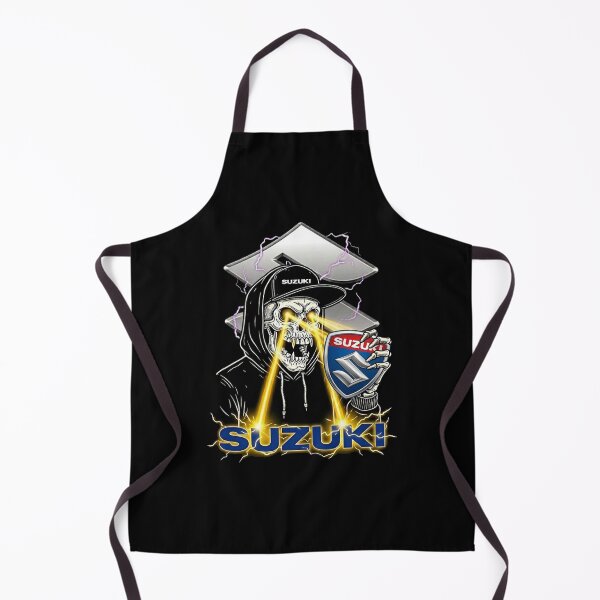 Item preview, Suzuki Skeleton Biker - Electric Lightning Graphic designed and sold by  The Midnight Library - Book Lover Gifts & Kindle Accessories.