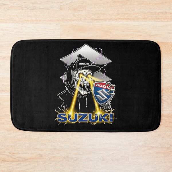 Item preview, Suzuki Skeleton Biker - Electric Lightning Graphic designed and sold by  The Midnight Library - Book Lover Gifts & Kindle Accessories.