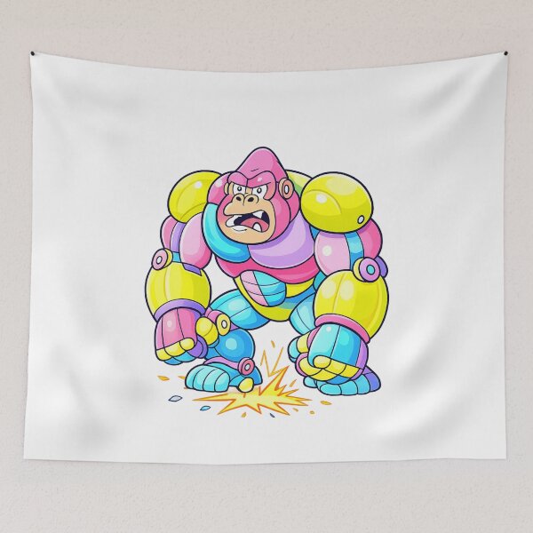 Item preview, Robot Gorilla Futuristic Mecha Ape Design designed and sold by SoftSproutstu.
